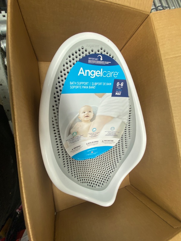 Photo 2 of Angelcare Baby Bath Support (Grey) | Ideal for Babies Less than 6 Months Old