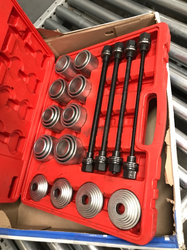 Photo 2 of DAYUAN Professional Pull Press Sleeve Kit 28 pcs Remove Bushes Bushing Bearings Seals