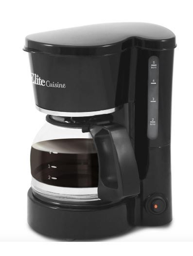 Photo 1 of Elite Cuisine 5-Cup Coffee Maker with Pause and Serve
