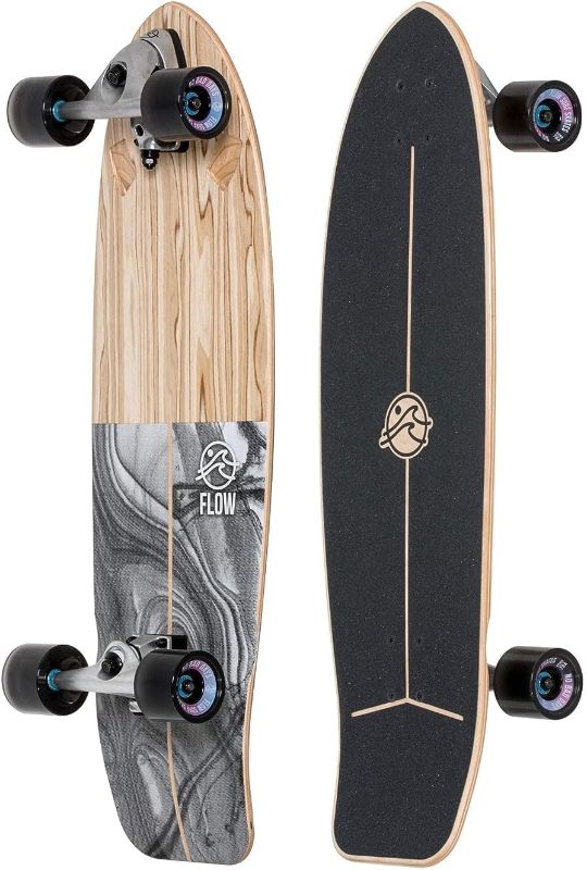 Photo 1 of 
FLOW Surf Skates Cruiser Skateboard with Carving Truck
