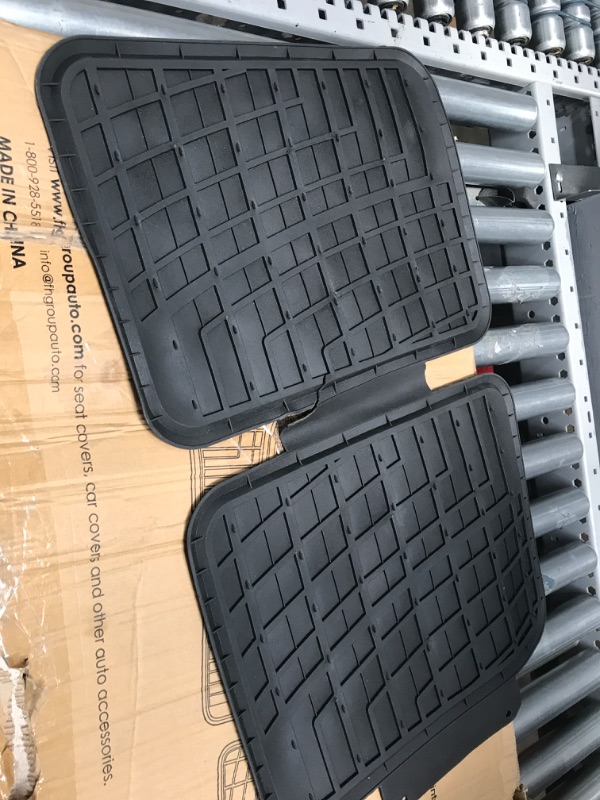 Photo 3 of **PARTS ONLY**
FH GroupBLACK Rubber Floor Mat 