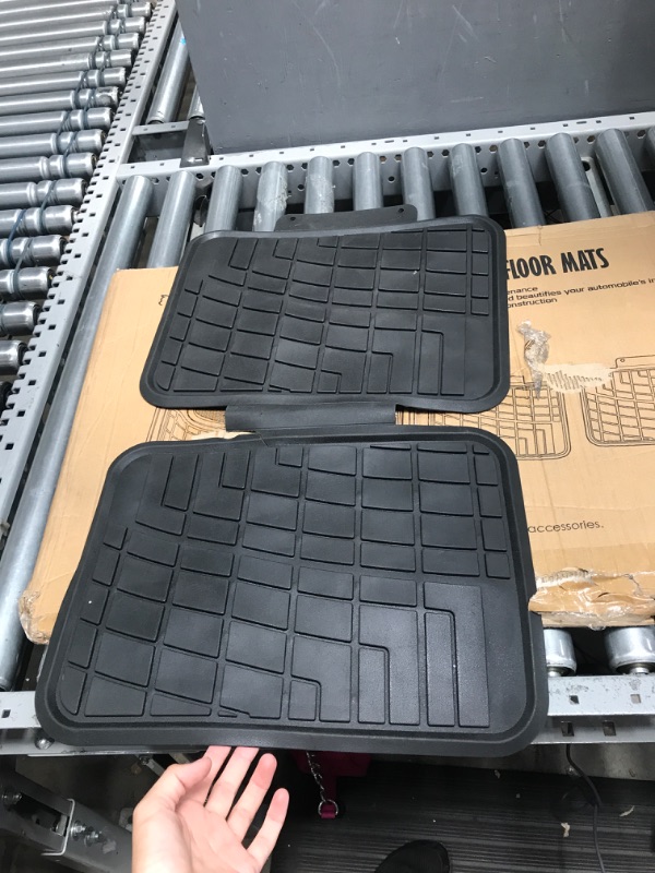 Photo 4 of **PARTS ONLY**
FH GroupBLACK Rubber Floor Mat 