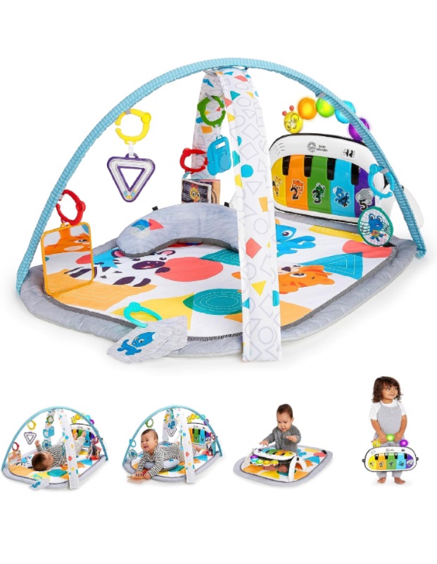 Photo 1 of Baby Einstein 4-in-1 Kickin' Tunes Music and Language Play Gym and Piano Tummy Time Activity Mat