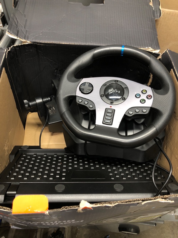 Photo 2 of PXN V9 Gaming Racing Wheel with Pedals and Shifter, Steering Wheel for PC, Xbox One, Xbox Series X/S, PS4, PS3 and Nintendo Switch