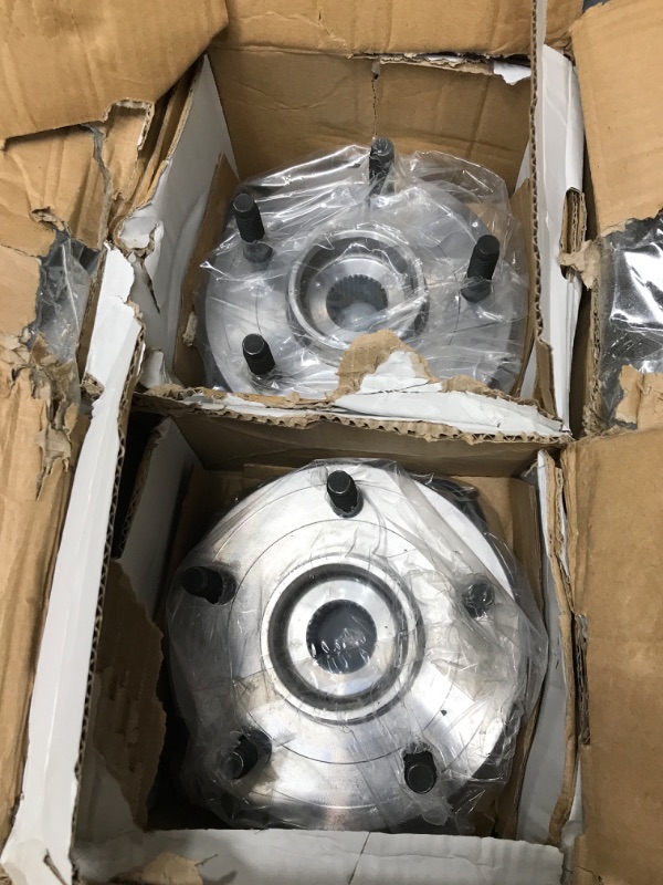 Photo 1 of A-Premium 2 x Front Wheel Bearings and Hub Assembly Compatible with Dodge Ram 1500 2002 2003 2004 2005, 4WD, w/ABS 5-Lug, Replace # 515073