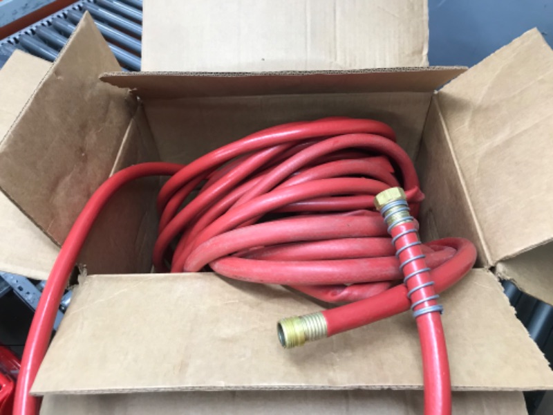 Photo 2 of 
Flexon FA58100CN Farm and Ranch Garden Hose, 100 ft, Red