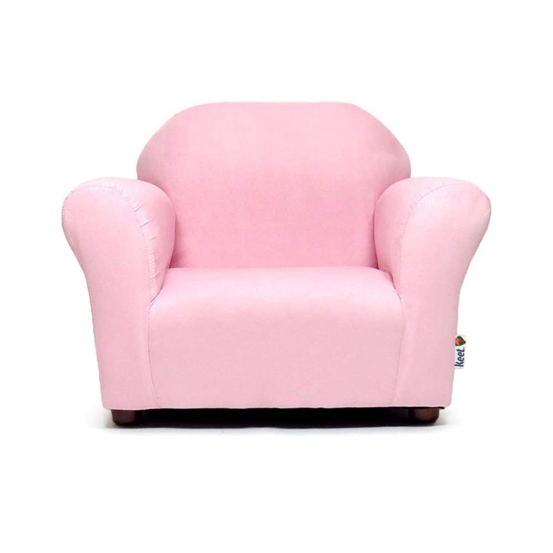 Photo 1 of 
Keet Microsuede Children's Chair, Roundy, Pink
Style:Pink
Color:Roundy