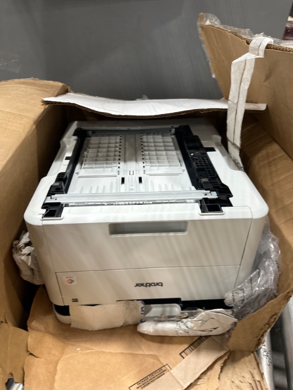 Photo 1 of Brother HL-L3230CDW Compact Digital Color Printer Providing Laser Printer Quality Results with Wireless Printing and Duplex Printing, Amazon Dash Replenishment Enabled, White