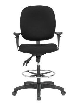 Photo 1 of Studio Designs Winslow Drafting Chair - Black