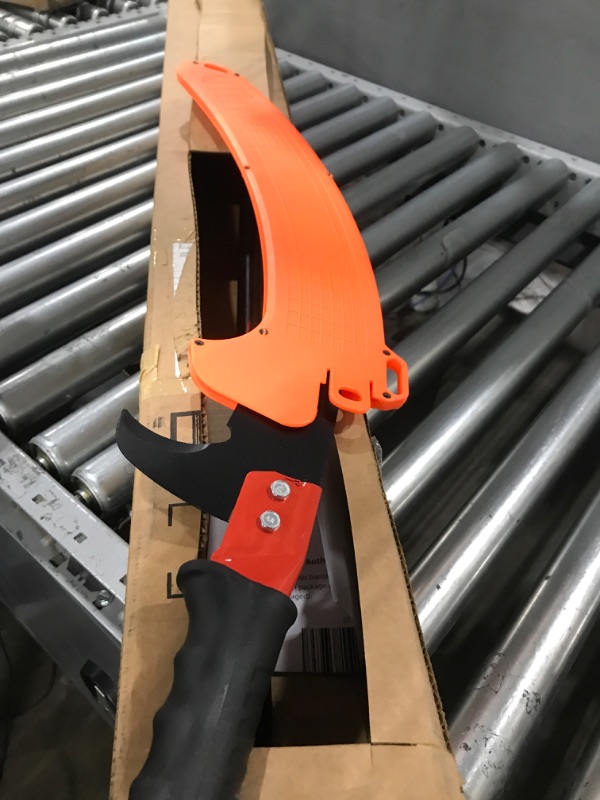 Photo 1 of 2-12 Foot Manual Pruning Pole Saw, Long Extension Pole Saw for Tree Trimming, High Reach Tree Pruner with Extension Pole