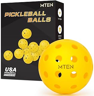 Photo 1 of  Pickleball Balls,12 Pack 40 Holes Outdoor Pickleball Balls