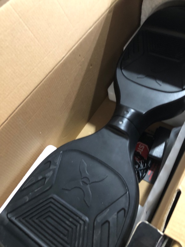 Photo 5 of [FOR PARTS, READ NOTES]
Hover-1 Drive Electric Hoverboard | 7MPH Top Speed, 3 Mile Range, Long Lasting Lithium-Ion Battery, 6HR Full-Charge, Path Illuminating LED Lights Black