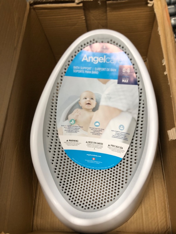 Photo 2 of Angelcare Baby Bath Support (Grey) | Ideal for Babies Less than 6 Months Old