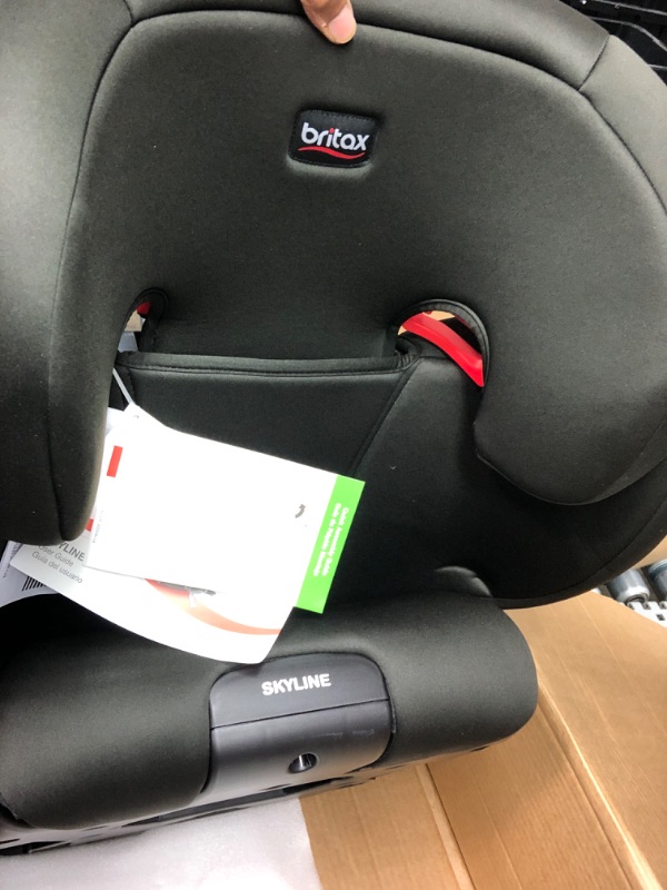 Photo 3 of Britax Skyline 2-Stage Belt-Positioning Booster Car Seat, Dusk - Highback and Backless Seat