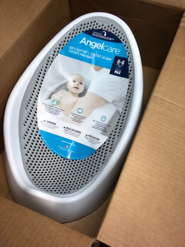 Photo 2 of Angelcare Baby Bath Support (Grey) | Ideal for Babies Less than 6 Months Old