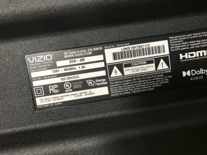 Photo 3 of VIZIO 24-inch D-Series FHD LED Smart TV w/Bluetooth Headphone Capable, AMD FreeSync & Alexa Compatibility, D24fM-K01, 2023 Model
