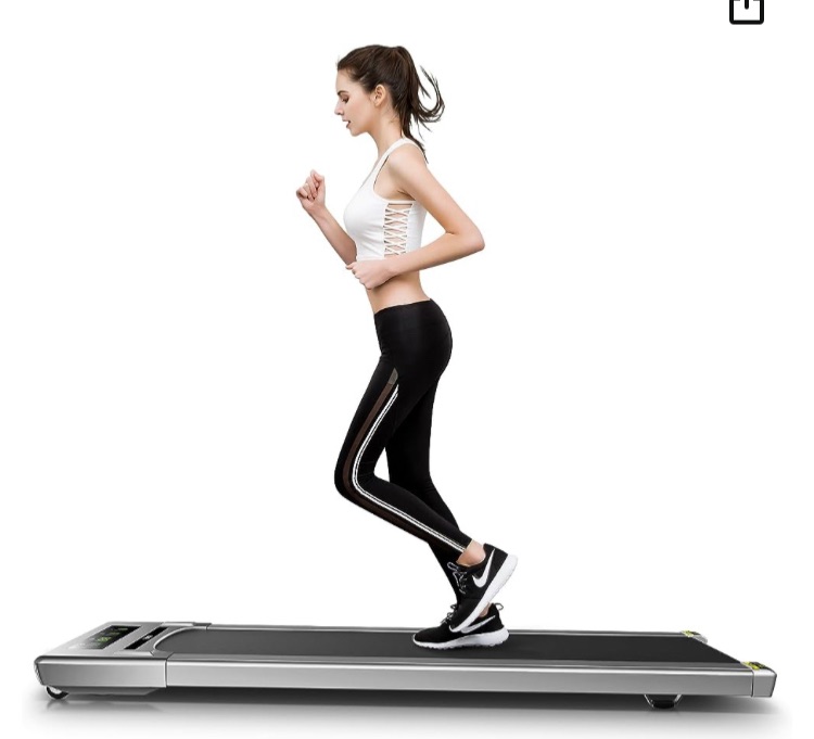 Photo 1 of *MISSING CONTROL** RHYTHM FUN Treadmill Under Desk Treadmill Folding Portable Walking Treadmill with Wide Tread Belt Super Slim Mini Quiet Slow Running Treadmill with Smart Remote and Workout App for Home and Office
