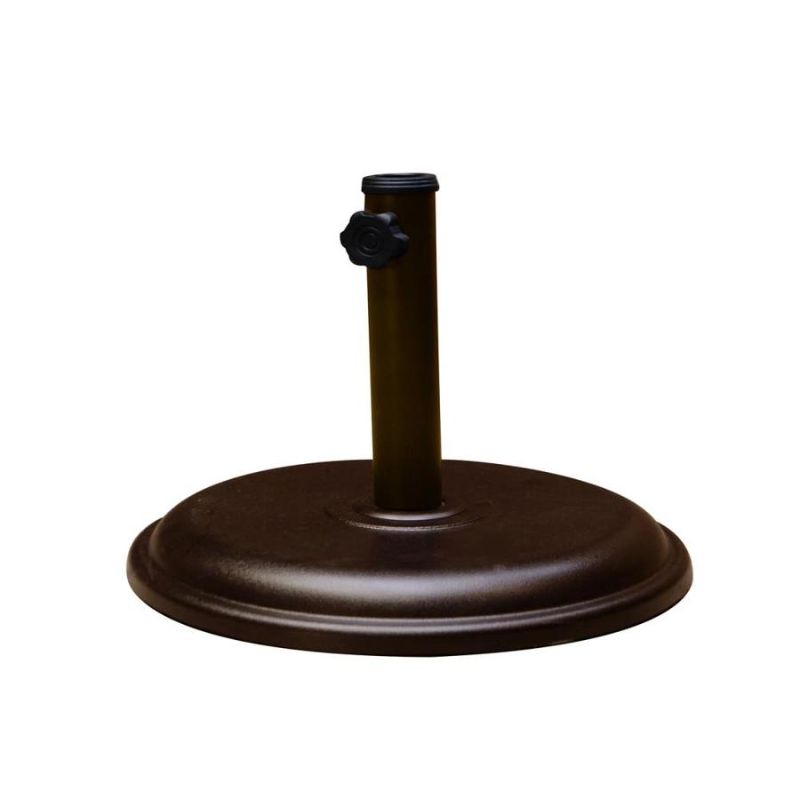 Photo 1 of Style Selections Brown Patio Umbrella Base