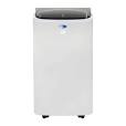 Photo 1 of 14,000 BTU Dual Hose Portable Air Conditioner in 10,000 SACC DOE in White with HEPA and Activated Carbon Filter
