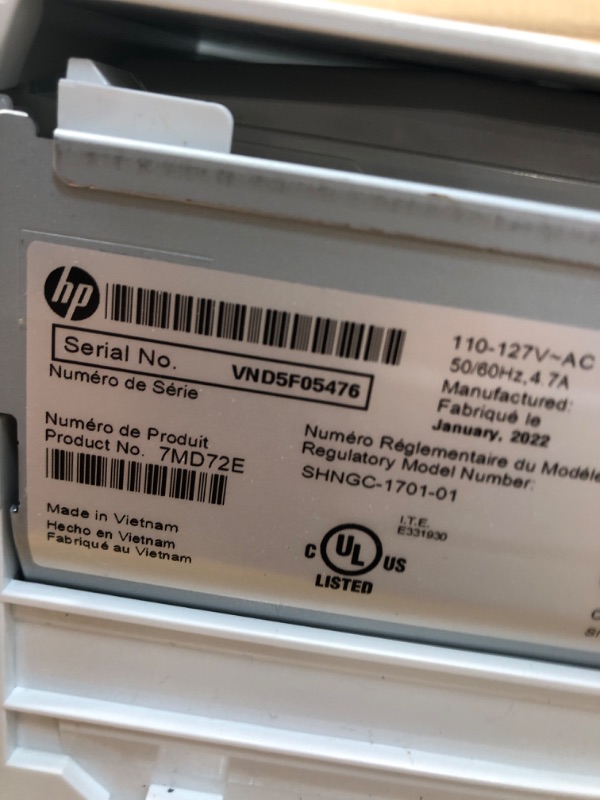 Photo 4 of HP LaserJet MFP M140we All-in-One Wireless Black & White Printer with HP+ and Bonus 6 Months Instant Ink (7MD72E) New Version: HP+, M140we