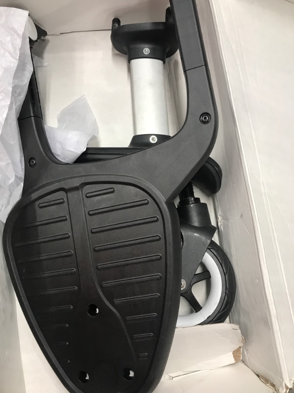 Photo 2 of Bugaboo Butterfly Comfort Wheeled Board +, Compatible with Bugaboo Butterfly Pushchair, Buggy Board with Removable Seat for Toddlers, Sit and Stand Option and Flexible Board Position