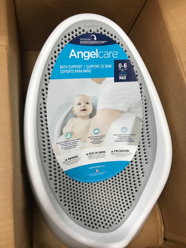 Photo 2 of Angelcare Baby Bath Support (Grey) | Ideal for Babies Less than 6 Months Old