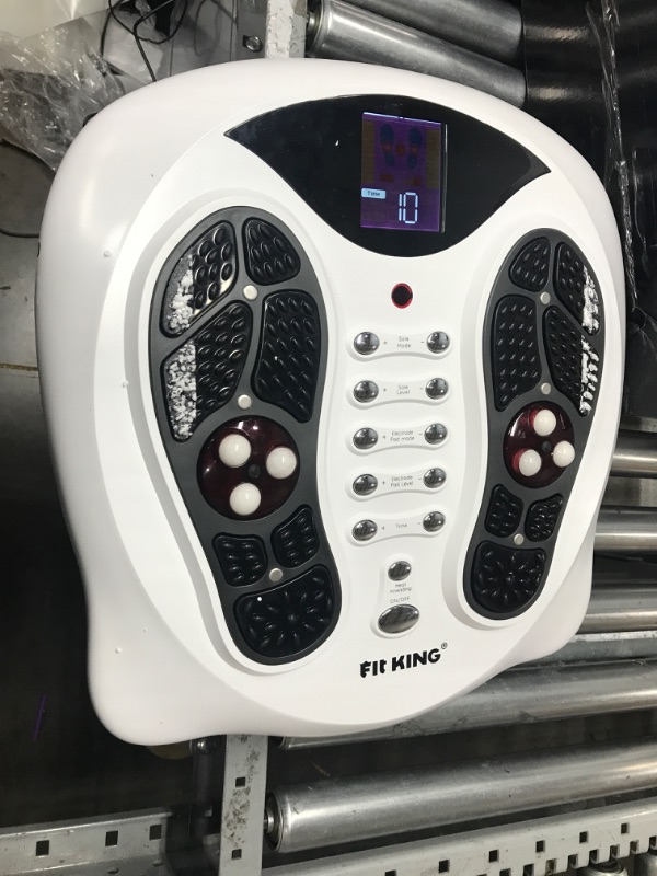 Photo 2 of ***SEE NOTES***FIT KING EMS Foot Massagers for Neuropathy, Foot Circulation Stimulator Machine with EMS TENS Pads, Electric Feet Massager Machine for Neuropathy & Plantar Fasciitis, Nerve Muscle Stimulator Device