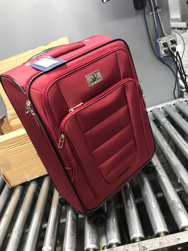 Photo 1 of Verdi Travel Softside 28 Inch Luggage with Spinner Wheels Lightweight Expandable Large Suitcase 8-wheel Spinners