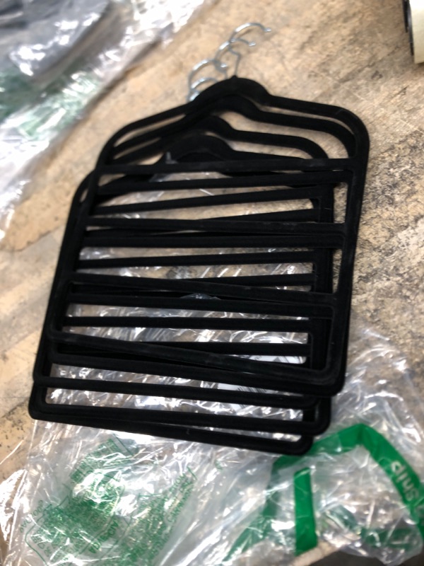 Photo 1 of 5 PACK OF 4 TIER VELVET COAT HANGERS