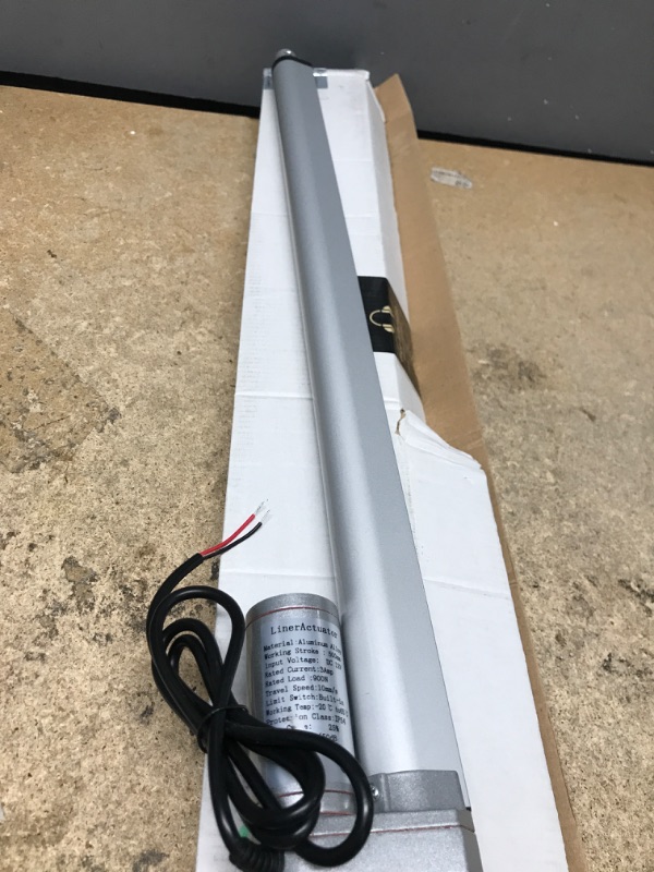 Photo 2 of  Electric Linear Actuator 800mm Stroke Linear Motor Controller dc 12V Thrust 60N-