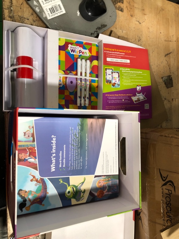 Photo 2 of BYJU’S Learning Kits: Disney, 3rd Grade Premium Edition (App + 9 Workbooks) Ages 7-9 - Featuring Disney & Pixar Characters - Learn Comprehension, Fractions, & Word Problems - Osmo iPad Base Included iPad 3rd Grade