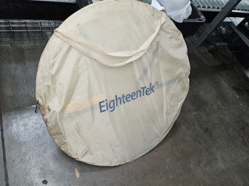 Photo 2 of (SEE NOTES) EighteenTek Clear Pop Up Tent Camping Stargazing Transparent Outdoor Bubble 2 Person Capsule Portable Weather Pod Instant Cold Protection Shelter 88"x54"x39"H
