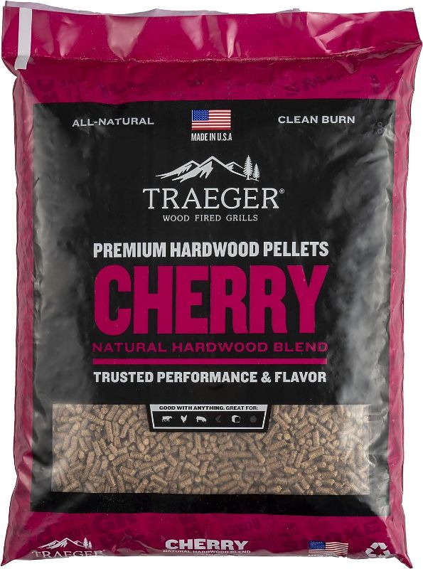 Photo 1 of (SEE NOTES) Traeger Grills PEL309 Cherry 100% All-Natural Hardwood Pellets - Grill, Smoke, Bake, Roast, Braise and BBQ (20 lb. Bag)