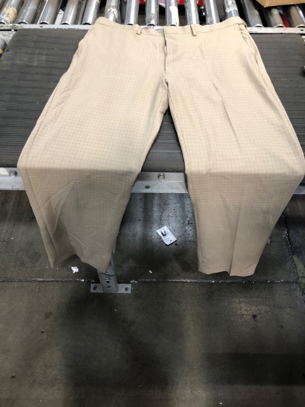 Photo 1 of HAGGAR PREMIUM COMFORT DRESS PANT 40X34 TAN 