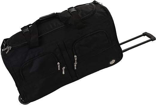 Photo 1 of **VERY USED**
Rockland Rolling Duffel Bag
