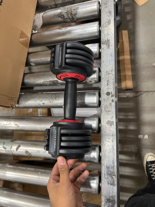 Photo 1 of adjustable dumbbell
max 10 pounds