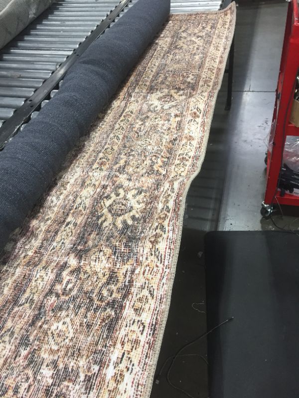 Photo 1 of Amber Lewis x Loloi Georgie Collection GER-06 Bordeaux / Antique 7'6" x 9'6" Area Rug
