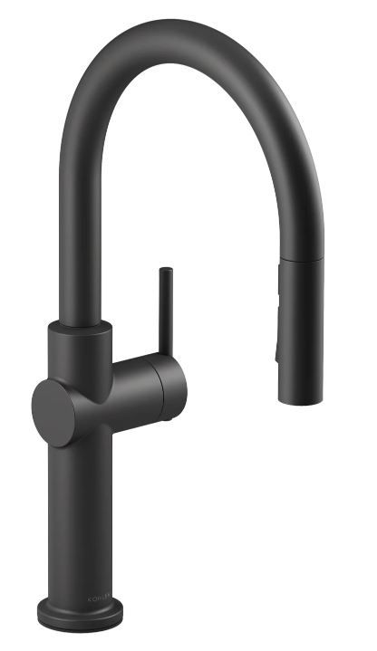 Photo 1 of "GAPPO" Crue 1.5 GPM Single Hole Pull Down Kitchen Faucet - Includes Escutcheon