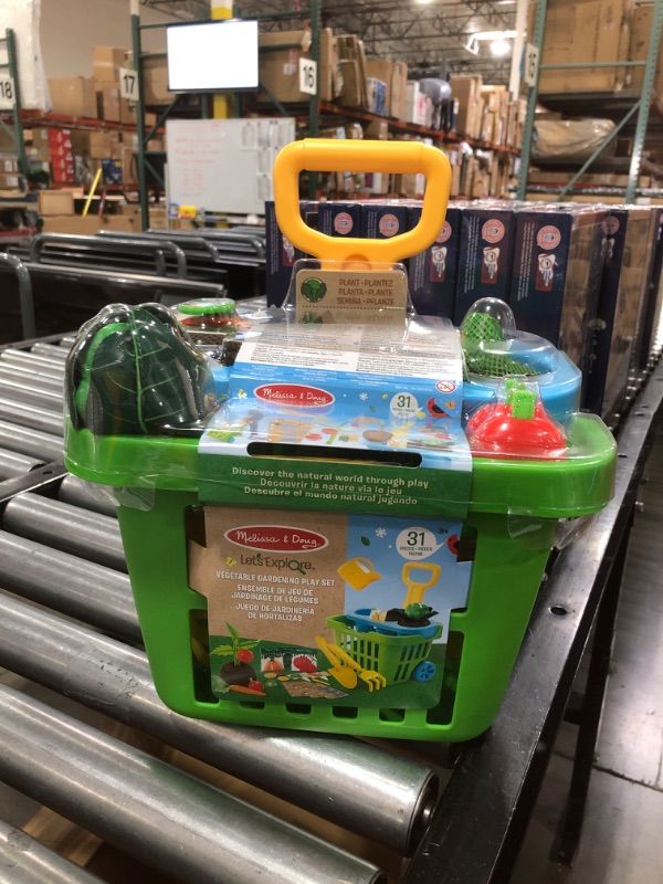 Photo 1 of Melissa & Doug Let's Explore Vegetable Gardening Play Set
