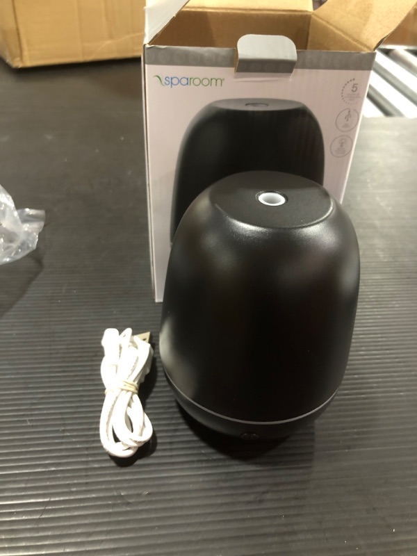 Photo 1 of 100ml Black Majesto Essential Oil Diffuser - SpaRoom

