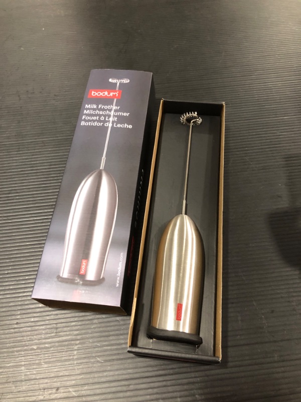 Photo 2 of Bodum Schiuma Milk Frother - Stainless Steel
