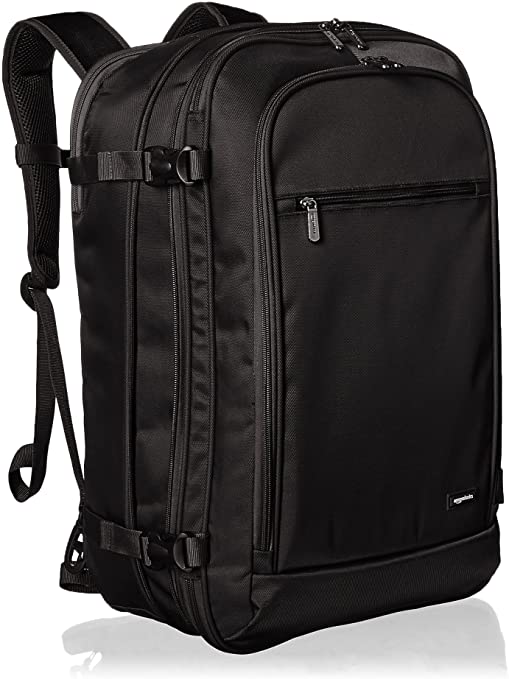 Photo 1 of Amazon Basics Carry-On Travel Backpack - Black
