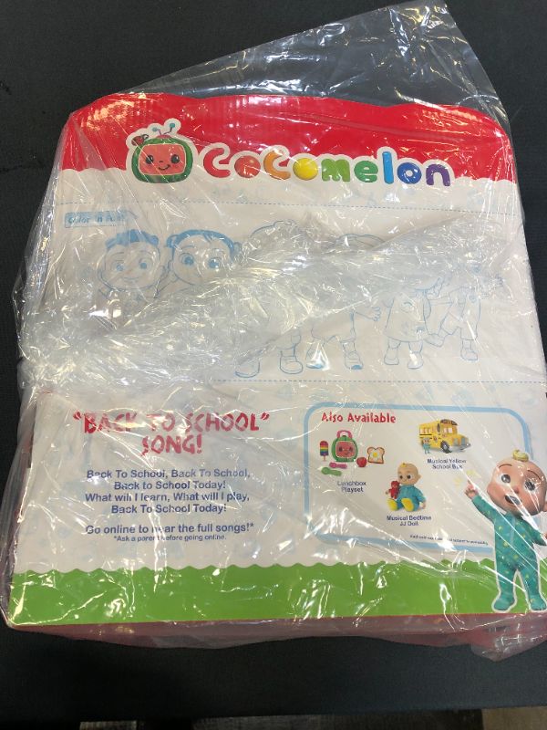 Photo 3 of CoComelon Back to School JJ Doll Plush