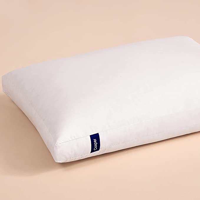 Photo 1 of Casper Sleep Down Pillow for Sleeping, King, White
