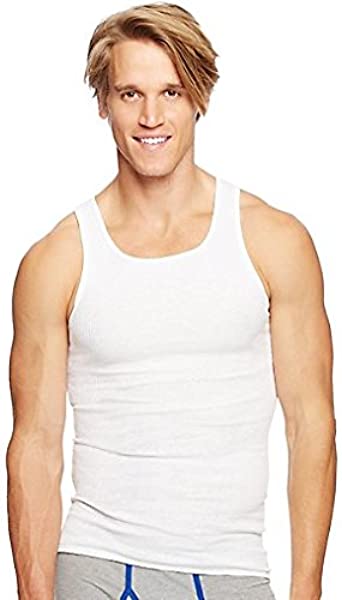 Photo 1 of Hanes Ultimate Men's Tagless Tank-Multiple Packs and Colors 6 PACK 
SIZE SMALL 