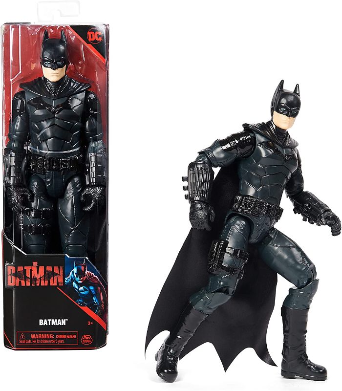 Photo 1 of 4 PACK DC Comics, Batman 12-inch Action Figure, The Batman Movie Collectible Kids Toys for Boys and Girls Ages 3 and up
