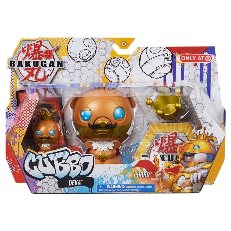 Photo 1 of Bakugan Cubbo Deka Pack, Dolls, Puppets, and Figures
