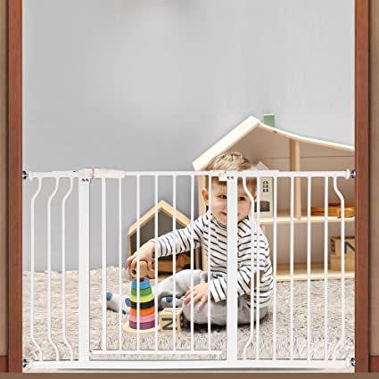 Photo 1 of BalanceFrom Easy Walk-Thru Safety Gate for Doorways and Stairways with Auto-Close/Hold-Open Features
