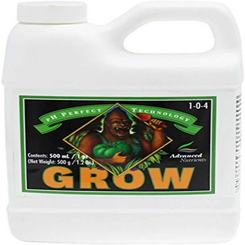 Photo 1 of Advanced Nutrients 1301-13 Grow pH Perfect Fertilizer, 500 mL, 0.5 Liter
