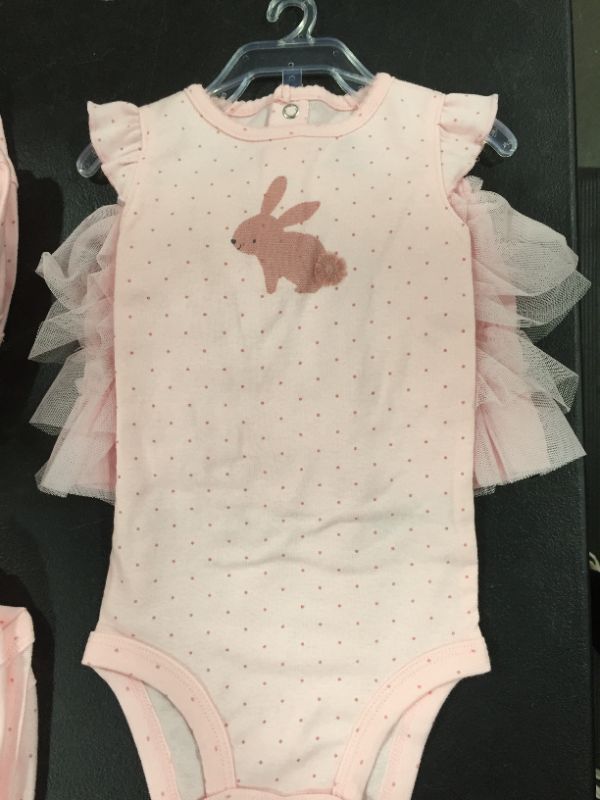 Photo 3 of Baby Girls' Bunny Top and Tutu Bottom Set - Just One You® made by carter's Pink [9mo]

